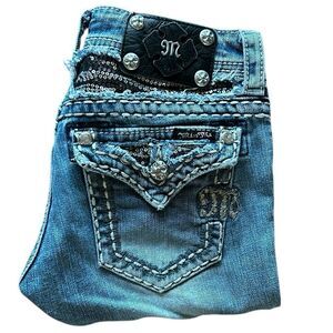 Miss Me Distressed Crop Jeans